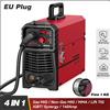 ARCCAPTAIN Saldatrice ARCCAPTAIN 4 in 1 MIG Portatile con Controllo Digitale Sinergico, Saldatrice Senza Gas MIG MAG MMA LIFT TIG per Saldatura Domestica