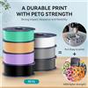 SUNLU Filamento per Stampante 3D SUNLU PETG 1KG/2KG/3KG/5KG/10KG 1.75mm Alta Trasparenza Tolleranza +/-0.02mm Stampa Fai-da-Te Consegna in 1-7 Giorni