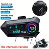NONE Casco Bluetooth per Moto, Cuffie Wireless con Riduzione del Rumore, Audio Stereo e Vivavoce, Kit Audio per Casco Moto, Viaggi e Spostamenti