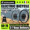 ESOULBIKE Kit di Conversione Bici Elettrica ESOULBIKE 52V 2000W 72V 3000W MTX RIM, Motore Mozzo Ruota Posteriore per Bicicletta