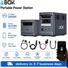 ABOK Kit Stazione di Alimentazione Abok 2000W, Generatore Solare AC 3072Wh, Batteria Lifepo4 per Casa e Campeggio, Batteria Portatile con Durata di 4000+ Cicli