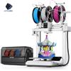 ANYCUBIC Stampante 3D ANYCUBIC Kobra X Combo, velocità di stampa massima 600 mm/s, risparmio di tempo e materiale, fino a 19 colori di stampa, livellamento automatico