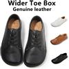 COPODENIEVE TONGLEPAO Sneakers Primavera/Autunno in Vera Pelle per Uomo e Donna, Suola Piatta Zero Drop, Punta Larga, Leggere