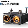 AIYIMA T9 PRO HiFi amplificatore per tubi Bluetooth VU Meter amplificatore amplificatore di potenza Stereo USB DAC COAX OPT Home