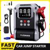 YUSMAN Avviatore di Emergenza per Auto con Compressore d'Aria, 12V 1000A/1500A PEAK 26800mAh, Avviatore Portatile per Auto con Gonfiatore da 150 PSI (per Tutti i Veicoli a Benzina o Diesel fino a 10L),