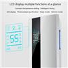 DWiusty Deumidificatore e Purificatore d'Aria 2 in 1, Assorbitore di Umidità Silenzioso per Casa, Camera da Letto, Seminterrato, con Telecomando e Timer Esterno