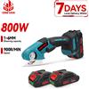 ONEVAN Forbici elettriche ONEVAN 800W senza fili, portatili, per tagliare tessuti, feltro, per uso domestico, per sartoria, compatibili con batteria Makita 18V.