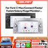OSSURET Autoradio Android per Ford Focus 2 3 Mondeo Fiesta S-max Galaxy Transit Fusion Connect Kuga, Lettore Multimediale con Carplay e GPS