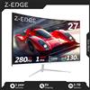 Z-EDGE Monitor da gioco curvo Z-EDGE da 27 pollici 280Hz, design con cornice ultrasottile, monitor LED Full HD 1920 x 1080, 1ms MPRT, schermo curvo 16:9, HDR10, FreeSync, luminosità 350cd/m², compatibile