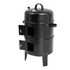 Bymaocar Forno Barbecue 3-in-1: Affumicatore, Griglia e Brasiera, Struttura in Ferro, Serranda Regolabile, Termometro Integrato, Grande Capacità