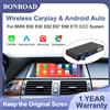 BONROAD Decoder Wireless CarPlay Android per Auto BMW X5 E70 X6 E71 Serie 3 E90 Serie 5 E60 Sistema CCC Interfaccia Airplay Mirror Link