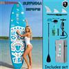 Funwater SUPFW04A Tavola da Paddle Gonfiabile Ultra-leggera 320*84*15 cm, Materiale PVC, per Sport Acquatici per Adulti, Yoga, Pesca, Viaggi, Surf in Mare, Tavola da Paddle Antiscivolo