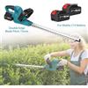NONE Tagliasiepi Elettrico Brushless da 2000W, Rasaerba a Batteria, Potatore per Erba, Adatto per Potatura Rami, Fiori e Piante, Giardinaggio, Rifinitura
