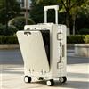 LUVCHAIN Valigie da Viaggio di Grande Capacità 20/26 Pollici, Multifunzionali con Serratura a Combinazione, su Ruote, con Apertura Frontale