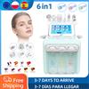 YUET WIN Macchina Facciale 6in1 Idrogeno-Ossigeno, Esfoliante, Pulizia Profonda, Lifting RF, Rassodamento, Cura della Pelle, Dermoabrasione ad Acqua, Dispositivo di Bellezza