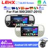 LEHX L6RPO Autoradio Wireless Carplay Android 15 per Fiat 500/500C/500E 2007-2015, Lettore Multimediale 2 DIN con GPS
