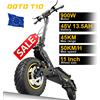 OOTD Monopattino Elettrico Ootd T10 da 11 Pollici con Motore All'Avanguardia 900W 48V 13.5Ah, Set Completo per Città con Luci LED