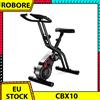 Cyclette domestica ROBORE CBX10, resistenza magnetica silenziosa, regolabile su 8 livelli, sedile e manubrio regolabili, carico massimo 136 kg, display LCD, sedile in PU traspirante, allenatore