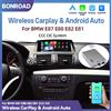 BONROAD Modulo CarPlay wireless BONROAD per BMW Serie 1 E81 E82 E87 E88 Sistema CCC CIC con Android Auto Bluetooth Mirror Link AirPlay Interfaccia di aggiornamento multimediale per auto Plug and Play