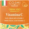 COSMI PREMIUM MADE IN ITALY CREMA VISO CON VITAMINA C.ANTIETA',ILLUMINANTE,ANTIMACCHIE,IDRATANTE,ESTIVA,RINFRESCANTE,LEVIGANTE,RIVITALIZZANTE,PELLE LUMINOSA,PROTETTIVA,ANTIRUGHE,TONIFICANTE