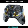 EasySMX X15 Gamepad Wireless per Android/iOS/PC/Switch - Joystick con Effetto Hall, Luci RGB, Ricevitore 2.4G e Cavo Type-C