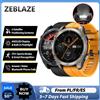 Zeblaze（手表） Zeblaze Stratos 4 Smartwatch GPS Robusto per Esterni, Display AMOLED da 1,43'', Impermeabile 5ATM IP69K, Posizionamento Satellitare a 6 Satelliti, Batteria da 500mAh, Orologio Sportivo Fitness con