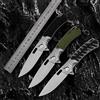 NONE Coltello Pieghevole da Campeggio e Outdoor con Lama 420 e Impugnatura Antiscivolo G10 da 8,5 Pollici
