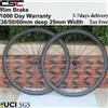 CSC Ruote in carbonio CSC 700C per bici da corsa, clincher tubeless, freno a V, set di ruote in carbonio Toray T1000, 38mm 50mm 60mm, mozzo R13 per bicicletta da corsa