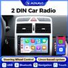 Ainavi Autoradio Universale AINAVI 2 Din con Bluetooth, Carplay Wireless, Android Auto, Display da 7 Pollici, Sistema Intelligente K60