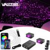 VASTFIRE Kit VASTFIRE Split Starlight Headliner - 300/600 pz Fibra Ottica RGBW da 0,02 pollici (4,9/6,5 piedi) Luci Stellari per Auto con 1/2 Teste Luminose Motore da 16W Facile da Nascondere, Cablaggio