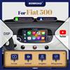 BONROAD Autoradio Wireless CarPlay Multimediale per Fiat 500 500C Abarth 2007-2015 DSP con YouTube DSP Android Auto Touch Screen