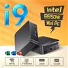 NONE Nuovo Mini PC Gaming Windows 11 Pro 2026 Intel Core i9-8950HK/Core i3-6100U 16GB DDR4 1/2TB SSD con Grafica UHD 4K HD