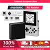 Anbernic Console di Gioco Portatile Retro Anbernic RG Rotate 3GB+32GB EMCP con Schermo Girevole da 3,5 Pollici 720*720, Android Gaming Handheld Unisoc Tiger T618, Batteria da 2000mAh