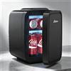 NONE Mini Frigorifero Compatto da 4 Litri, Frigorifero Portatile a Doppio Uso DC 220V/AC 12V, Adatto per St