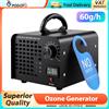 NONE Generatore di Ozono Podofo 60000mg/h, Macchina per la Rimozione degli Odori, Generatore di Ozono ad Alta Capacità per Uso Commerciale, Industriale e Domestico con Display di Temperatura e Umidità