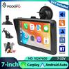 Podofo 7'' Smart Screen Player con AirPlay, CarPlay, Android Auto, Controllo Vocale, Bluetooth, AUX, Monitor Portatile per Auto, DVR per Auto
