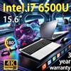 FUCHU Laptop da 15,6 pollici Windows 11 Intel Core i7 6500U 16GB RAM 512GB 1TB 2TB SSD 1920*1080 4K HD Notebook Computer PC Gamer ufficio Ultra Slim Gaming Laptop Tastiera retroilluminata