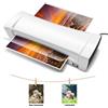 Macchina laminatrice da tavolo formato A4, laminatrice a caldo e a freddo, preriscaldamento rapido, senza bolle e larghezza massima 230 mm per A4/A5/A6, per scuola e casa