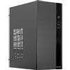 NONE Nuwo Opal ZK100 Case PC Mini Tower Compatto | Micro-ATX Mini-ITX | GPU fino a 240mm | Dissipatore fino a 140mm | Garanzia 2 Anni | Senza Alimentatore - Nero