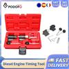 NONE Podofo Kit di Attrezzi per Messa in Fase Motore Diesel 7 Pezzi per Audi/VW/Seat/Skoda/Ford, Strumento Generale per Cambio Cinghia di Distribuzione Motore Diesel 1.9 2.0 TDI