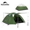 Naturehike Tenda da Campeggio Naturehike per 2-3 Persone, Ultraleggera, Impermeabile, con Pali in Alluminio, Spaziosa e Portatile per Trekking e Cicloturismo