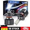 BEVINSEE 2 pz. Lampadine LED H4 H7 H11 H1 9007/HB5 per Fari Auto, Lampade Fendinebbia LED 880/881/896 Mini Formato 6000K Bianco Plug&Play 12V