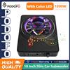 podofo Subwoofer auto sottosedile PODOFO 10'' 1200W Slim con luce ambientale a LED colorata, subwoofer sottosedile Joy Slim.