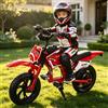JKING Motocicletta elettrica per bambini, bici elettrica da cross da 200 W per bambini, pneumatici da 12 pollici, velocità massima 16 km/h, autonomia 12 km, faro a LED, display LCD, doppio freno a disco per