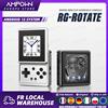 ANBERNIC RG Console di Gioco Portatile Rotante con Schermo IPS da 3.5", Android, in Lega di Alluminio, Batteria da 2000 mAh, Lettore di Giochi Retrò AI