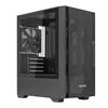 NONE Nuwo Gigan BK200 Case PC Gaming Micro-ATX Mini-ITX | Mini Tower Frontale Mesh Airflow | Vetro Temperato Laterale Panoramico | Ventola 120mm Preinstallata