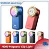 Wurkkos Torcia a clip Wurkkos HD03 680 lumen, ricaricabile USB-C, torcia tascabile mini, faretto/proiettore portatile EDC RGB con magnete, adatta per campeggio quotidiano ed emergenze.