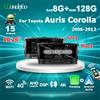 wondefoo Autoradio Android 15 con Carplay Wireless a 8 Core, Schermo da 10.26'' per Toyota Auris Corolla 2006-2012, Navigazione GPS, Lettore Multimediale, WIFI, 4G, BT