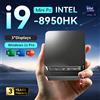 NONE Mini PC Desktop 4K HD con Intel Core I9 8950HK/Core I3 6100U, 16GB DDR4, SSD da 1/2TB, Windows 11, Grafica UHD, PC Tascabile 4K HD