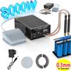 DWiusty Saldatrice a Punti 8000W ad Alta Potenza, Macchina Portatile per Saldatura a Doppio Impulso, Corrente Regolabile 0-1200A per Batterie al Litio 18650
